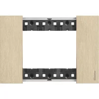 Bticino KA4803ZW Metal 3M Altın Çerçeve - 1