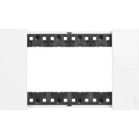 Bticino KA4804KW Polimer Plastik 4M Beyaz Çerçeve - 1