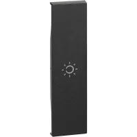 Bticino KG01A 1M Lamba Sembollü Siyah Tuş Kapağı - 1