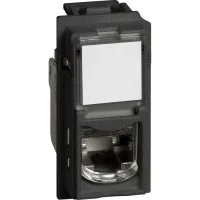 Bticino KG4279C6 CAT6 UTP Aletsiz 1M Siyah Data Prizi - 1