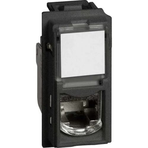 Bticino KG4279C6 CAT6 UTP Aletsiz 1M Siyah Data Prizi - 1