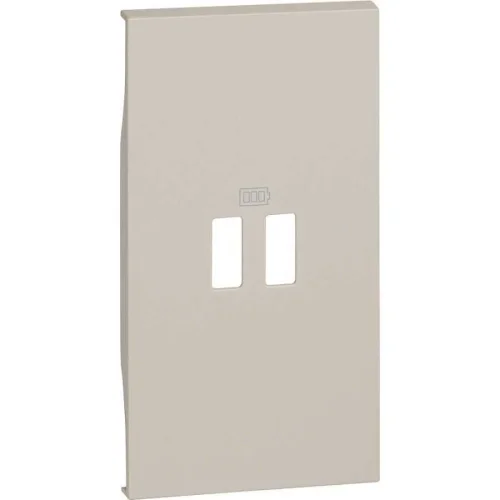 Bticino KM12C USB Şarj Prizi İçin 2M Kum Beji Kapak - 1