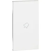 Bticino KW01M2D 2M Beyaz Zil Sembollü Tuş Kapağı - 1