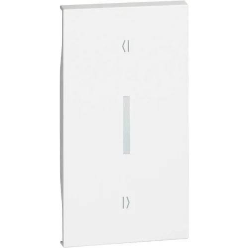 Bticino KW06M2V Enversör Tipi Jaluzi Anahtar İçin Beyaz Kapak Dikey Kullanım - 1