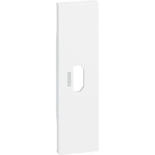 Bticino KW14 HDMI Konnektör İçin 1M Beyaz Kapak - 1