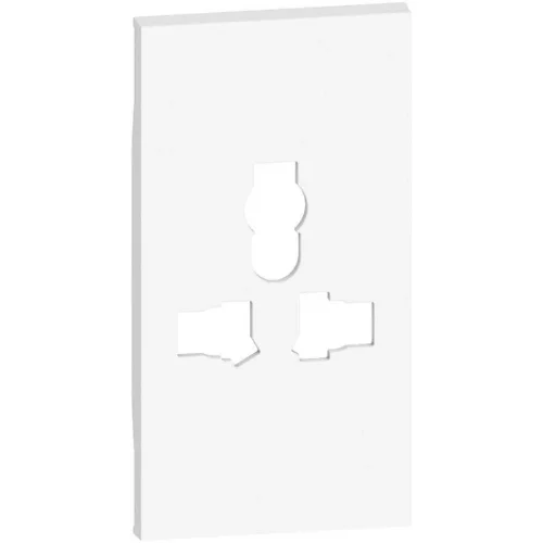 Bticino KW59 Multistandart Priz İçin 2M Beyaz Kapak - 1