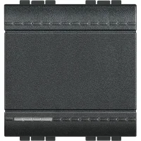 Bticino L4004M2N Permütatör 16AX 250V Vidalı Bağlantı 2M Antrasit - 1