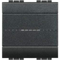 Bticino L4053M2AN Axial VaVien 10AX 250V Otomatik Bağlantı 2M Antrasit - 1