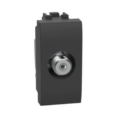 Bticino L4202FN TV Priz F Tipi 1M Antrasit - 1