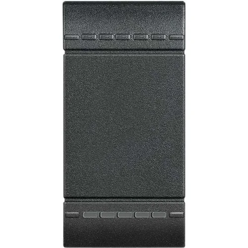 Bticino L4915N 1M Antrasit Sembolsüz Tuş Kapağı - 1