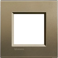 Bticino LNA4802SQ Metal Çerçeve 2M Toprak - 1