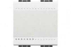 Bticino N4001M2A Anahtar 16AX 250V Otomatik Bağlantı 2M Beyaz - 1