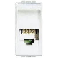 Bticino N4258/11N Telefon Prizi RJ11 1M Beyaz - 1