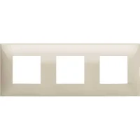 Bticino R4802M3CR Classia Polimer Plastik 2x3 2m Krem Çerçeve - 1