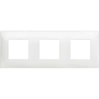 Bticino R4802M3RW Classia Polimer 3x2M Beyaz Çerçeve - 1