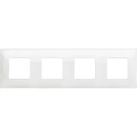 Bticino R4802M4RW Classia Polimer Plastik 4x2M Beyaz Çerçeve - 1