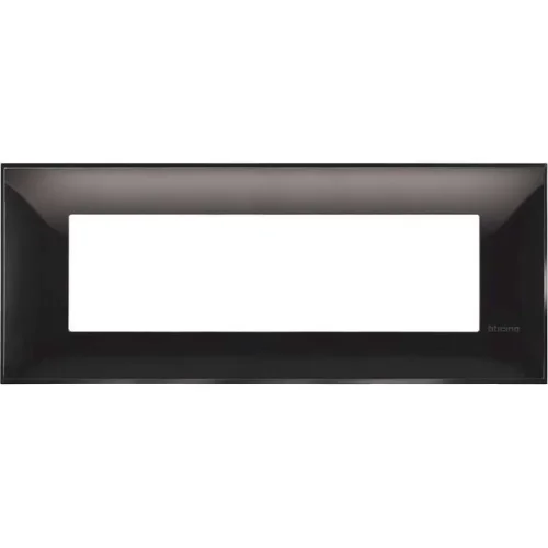 Bticino R4807BC Classia Polimer Plastik 7M Siyah Çerçeve - 1