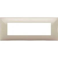 Bticino R4807CR Classia Polimer Plastik 7M Krem Çerçeve - 1