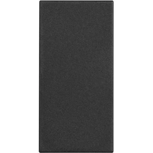 Bticino RG4950 1M Siyah Classia Boşluk Kapağı - 1