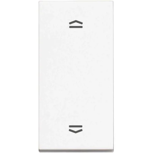 Bticino RW4037N Classia 10A 1M Beyaz Çift Buton Jaluzi Anahtarı - 1