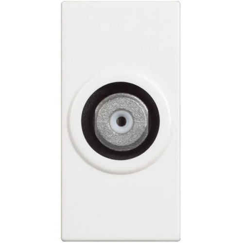 Bticino RW4202F Classia 1M Beyaz F Tipi TV Prizi - 1