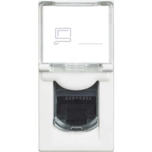 Bticino RW4279C6 Classia Cat6 UTP Aletsiz 1M Beyaz Data Prizi - 1