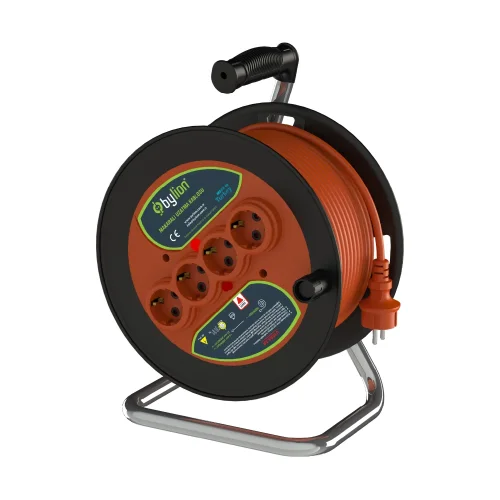 Bylion 100-303-1330 Plastik Makara 30 m 3x2,5 mm TTR KABLO - 1