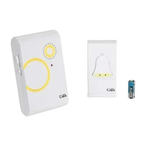 CATA CT-101 Kablosuz Dijital Kapı Zili 35 Melodi Seçeneği 100 Metre Algılamalı - 1