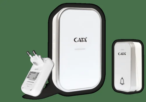 Cata CT-105 220V Kinetik Enerjili Kumandalı Zil - 1