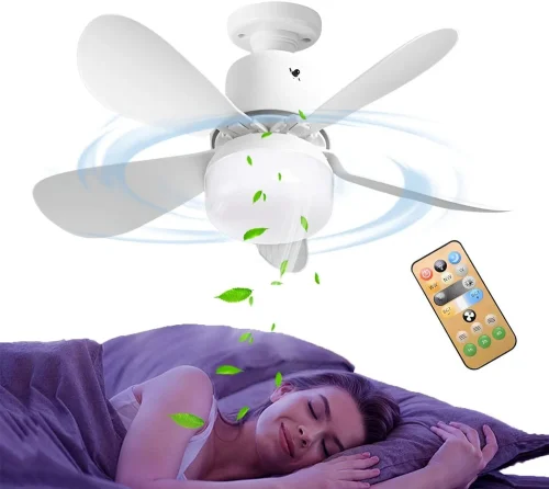 CATA CT-1154 62W Lodos Dimmerli Fan Led Ampul Kumandalı E27 Duylu 6750 Lümen - 3