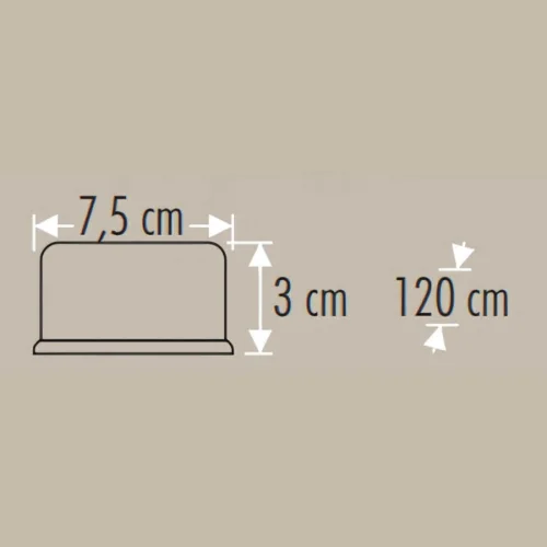 Cata CT-2476 72W 6400K 120cm Yatay Led Bant Armatür - 5