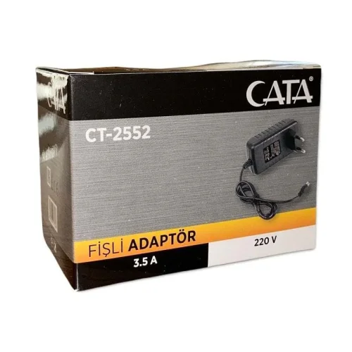 CATA CT-2552 3,5A (42W) Priz Tipi Fişli Adaptör - 3