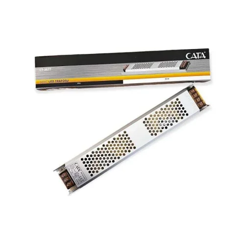 CATA CT-2677 21A (252W) 220V Klemensli Süper Slim Led Trafosu IP20 - 1