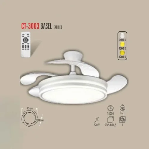 CATA CT-3003 Basel Fan Led Kumandalı - 2