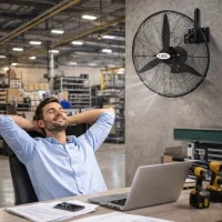 Cata CT-3025 Terminatör Duvar Tipi Sanayi Vantilatörü - 1