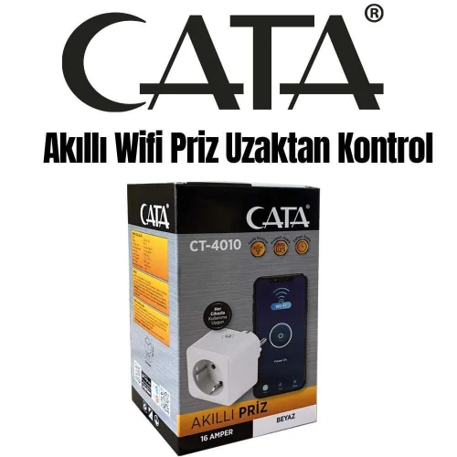 CATA CT-4010 16A Akıllı Priz - 4
