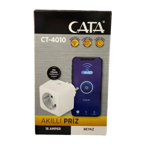 CATA CT-4010 16A Akıllı Priz - 5