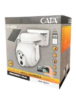 CATA CT-4052 350 Derece Dönebilen Solar Dış Mekan Kamera - 1