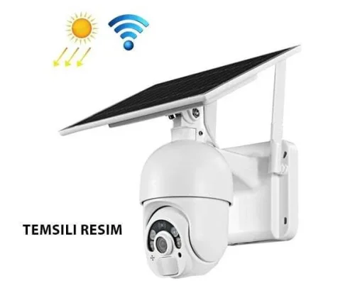 CATA CT-4052 350 Derece Dönebilen Solar Dış Mekan Kamera - 5