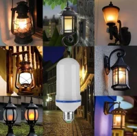 CATA CT-4059 5W Amber 3 Fonksiyonlu Alev Ampul E27 Duylu 190 Lümen - 4