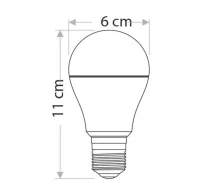 CATA CT-4259 12W 6400K Beyaz Işık Sensörlü Led Ampul E27 Duylu 1200 Lümen - 3