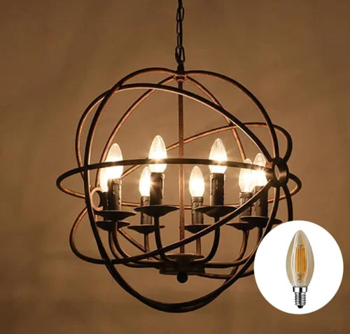 CATA CT-4280 4W Amber Rustik Ampul E27 Duylu 320 Lümen - 5