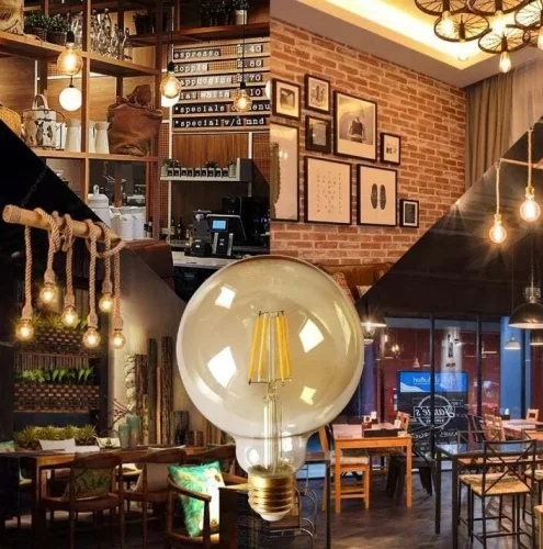 CATA CT-4286 6W Amber Rustik Ampul E27 Duylu 400 Lümen - 2