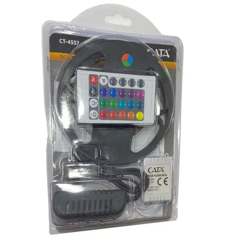 CATA CT-4557 RGB Şerit Led Seti (5 mt RGB LED+TRAFO+RGB KUMANDA) - 2
