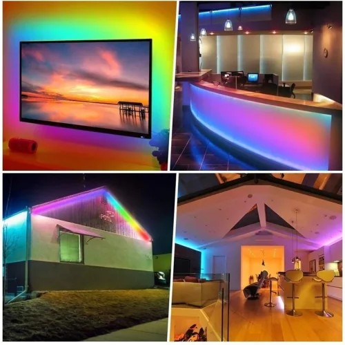 CATA CT-4566 10W USB RGB Şerit Led Seti Kumandalı 3 Metre - 3