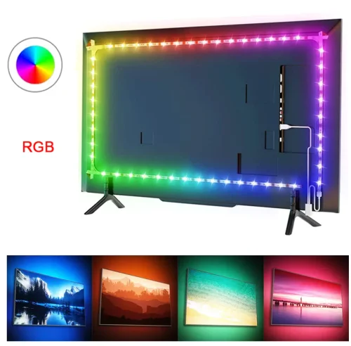 CATA CT-4566 10W USB RGB Şerit Led Seti Kumandalı 3 Metre - 4