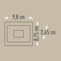 CATA CT-4656 20W 6400K Beyaz Işık Led Projektör 1600 Lümen IP64 - 2
