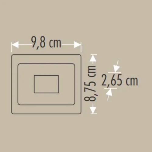 CATA CT-4656 20W 6400K Beyaz Işık Led Projektör 1600 Lümen IP64 - 2
