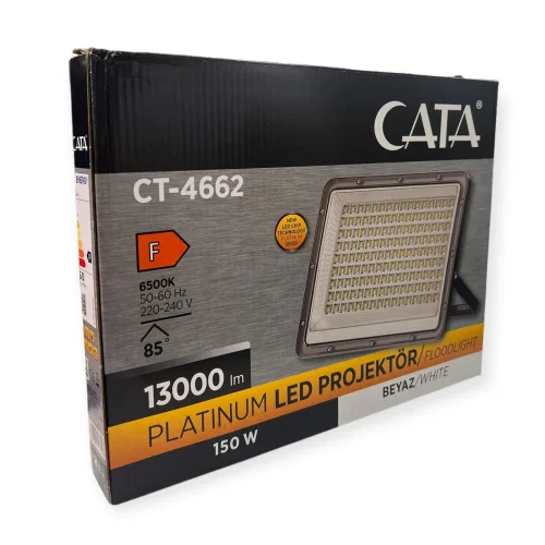 CATA CT-4662 150W 6400K Beyaz Işık Led Projektör 13000 Lümen IP64 - 3