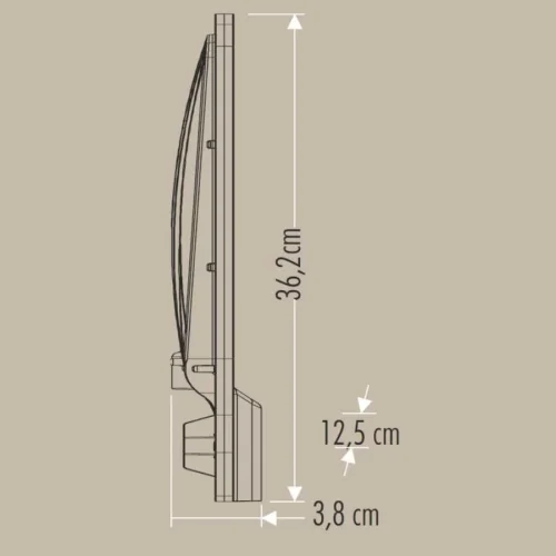 Cata CT-4681 80W 6400K Led Sokak Armatürü - 4